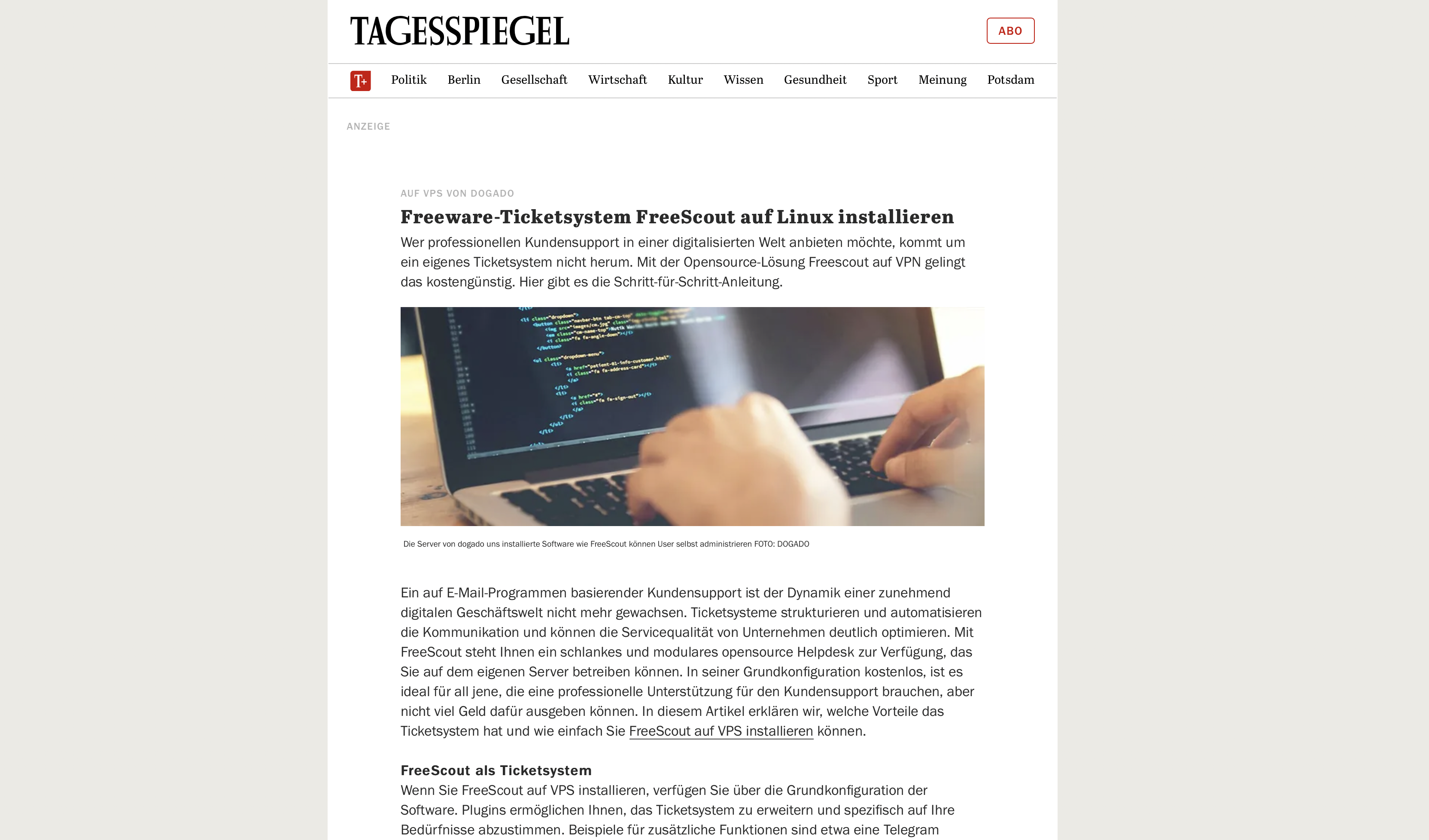 Tagesspiegel Advertorial Beispiel Tagesspiegel Advertorial Beispiel